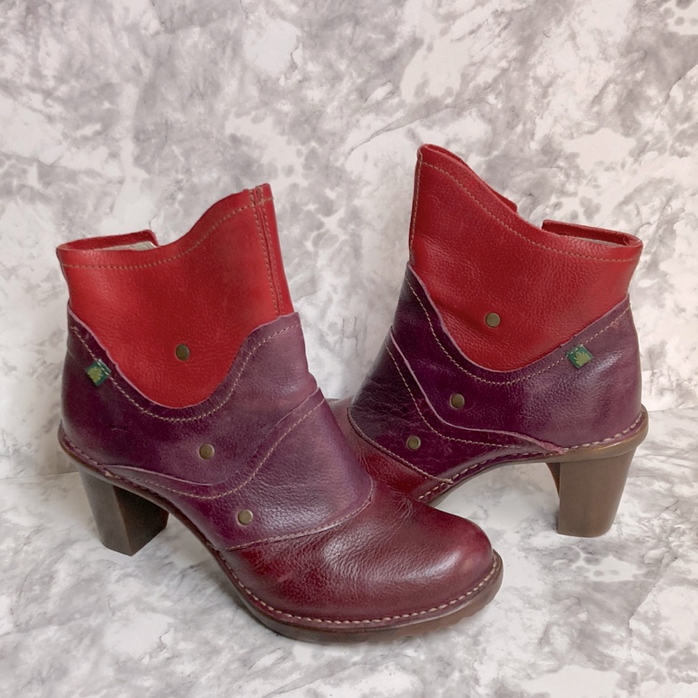 El Naturalista multi-toned ankle boots made in Spain